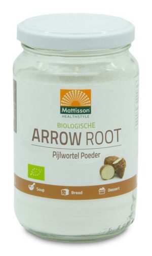 Mattisson Arrow Root Pijlstaartwortel Poeder Bio 190 Gram Vitamines