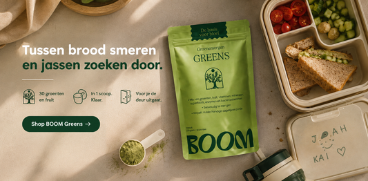 Greens poeder voor drukke ouders: 10 seconden