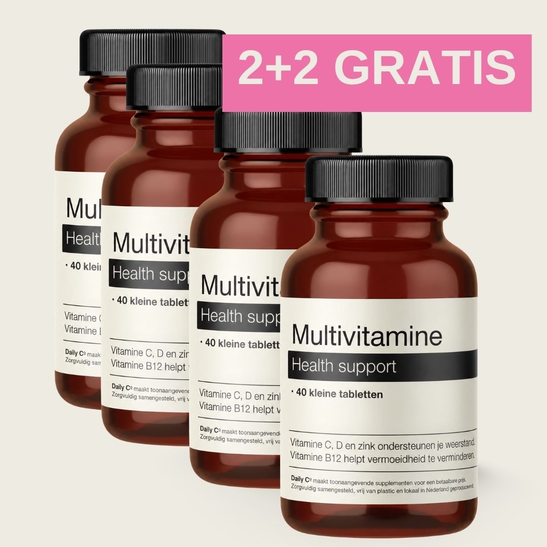 Daily Co Health Multivitamine 2+2 gratis