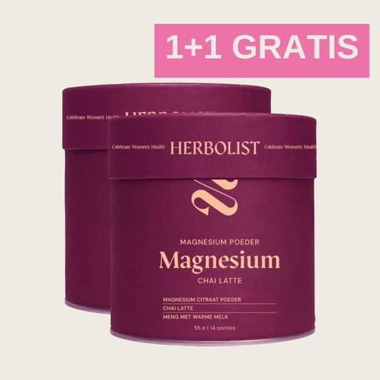 Herbolist Magnesium Poeder Chai Latte