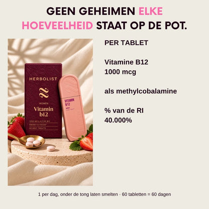 Herbolist Vitamin B12 Woman