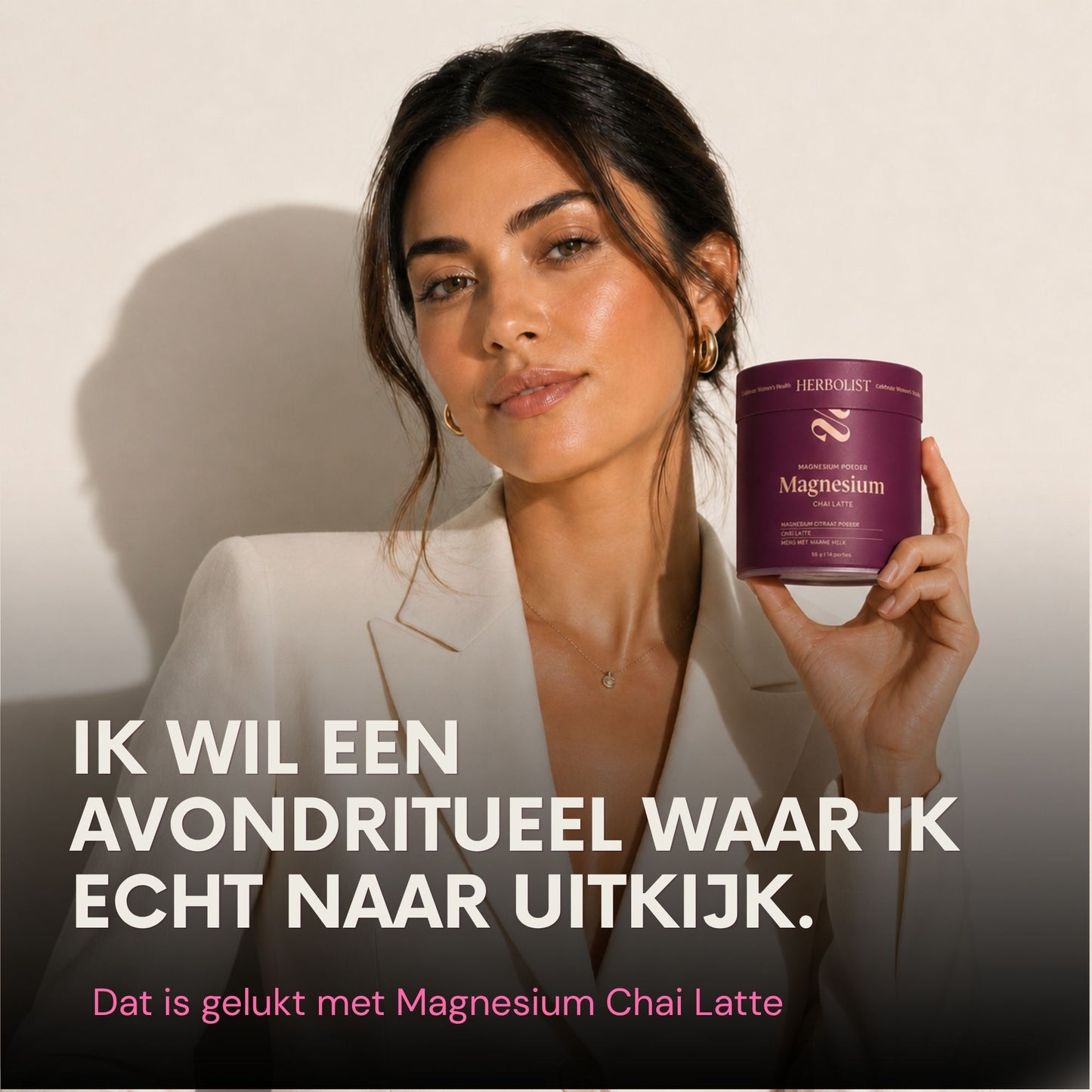 Herbolist Magnesium Poeder Chai Latte