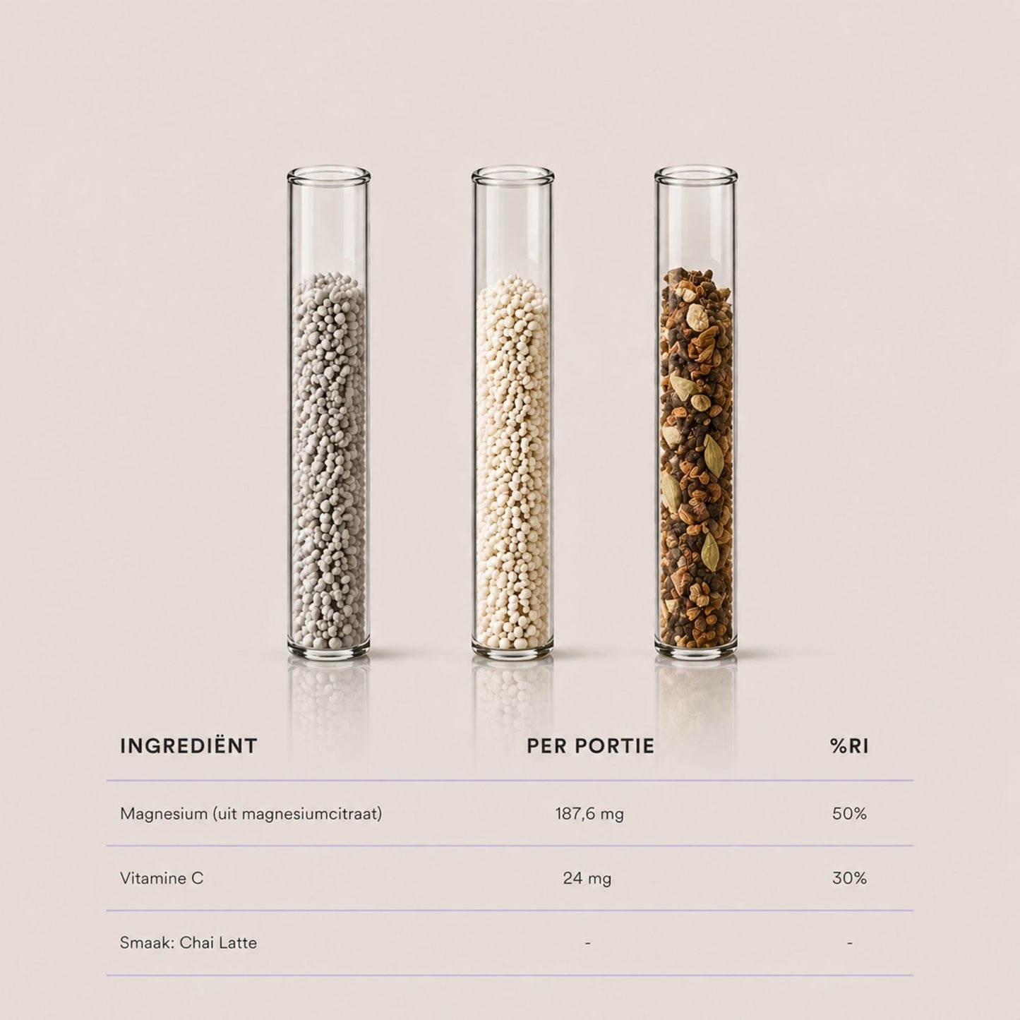 Herbolist Magnesium Poeder Chai Latte