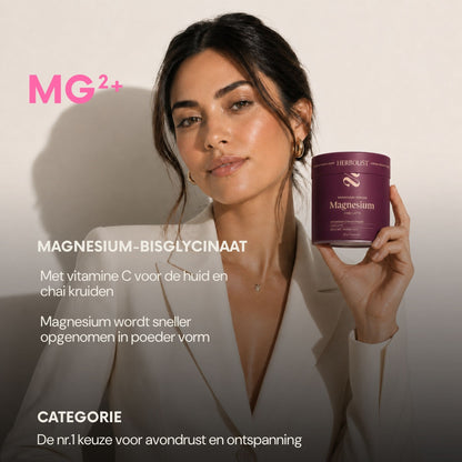 Herbolist Magnesium Poeder Chai Latte