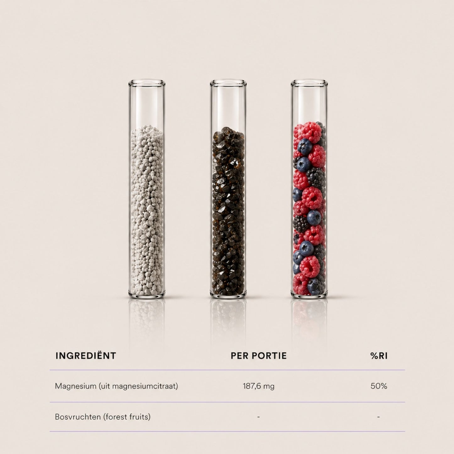 Herbolist Magnesium Poeder Forest Fruit