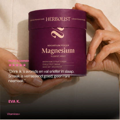 Herbolist Magnesium Poeder Forest Fruit