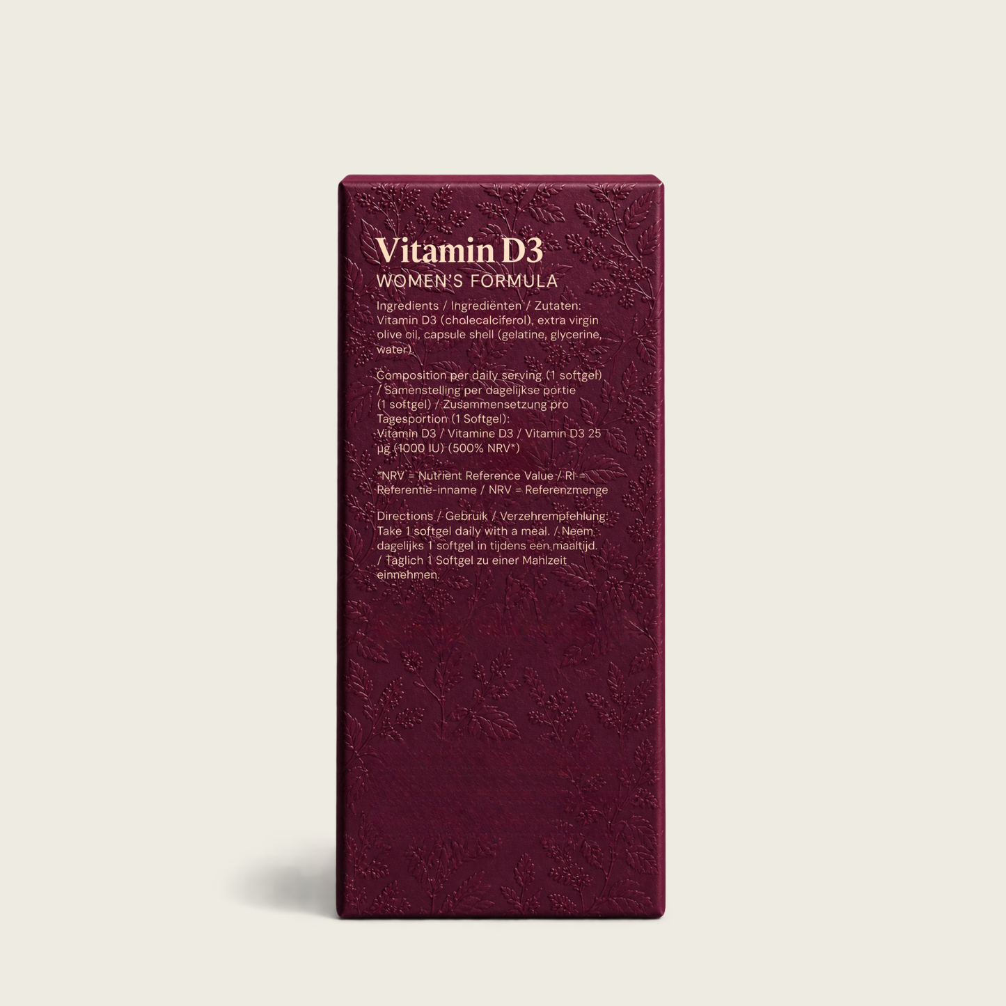Herbolist Vitamin D3 Women