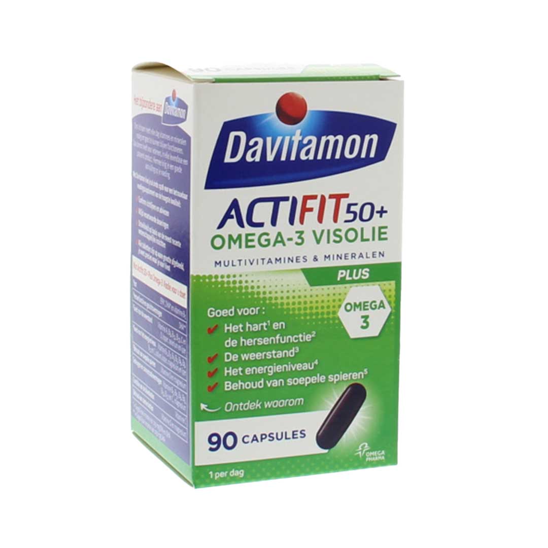 Davitamon Actifit 50 Plus Omega-3 Visolie