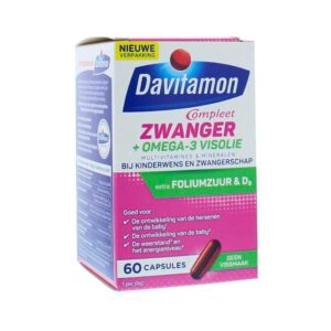 Davitamon Compleet Zwanger + Omega-3 Visolie Capsules