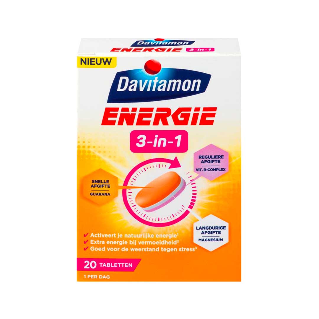 Davitamon Energie 3-in-1 Tabletten