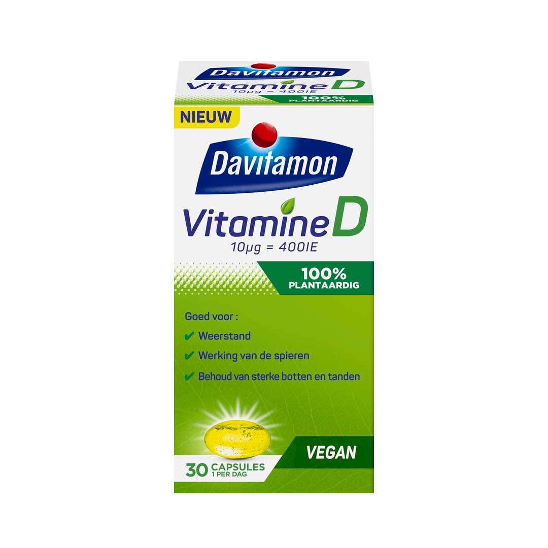 Davitamon Vitamine D 100% Plantaardig