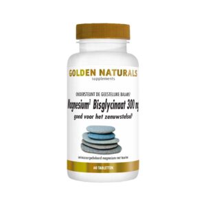 Golden Naturals Magnesium Bisglycinaat 300 mg