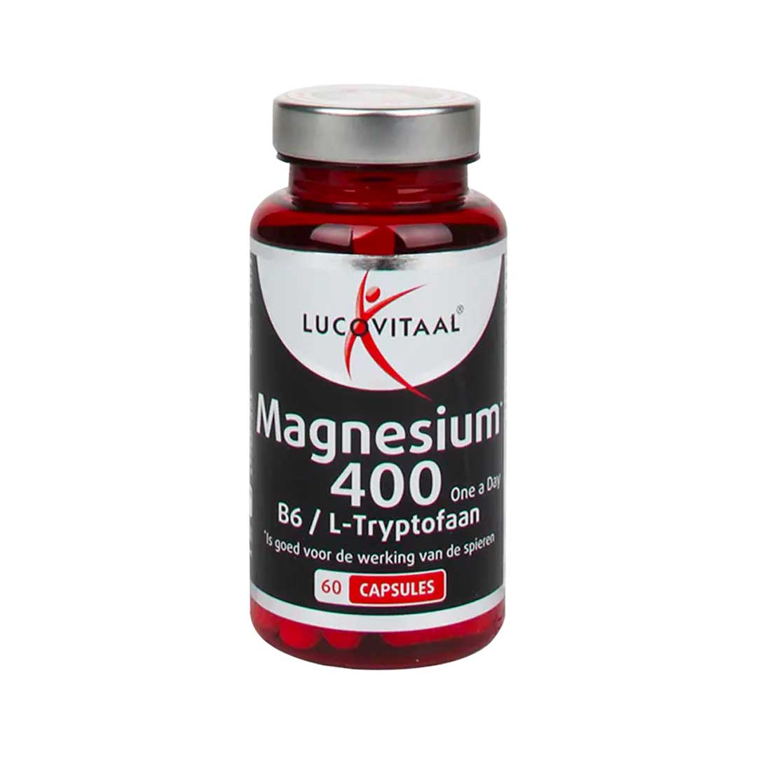 Lucovitaal Magnesium 400 met Vitamine B6 & L-Tryptofaan capsules
