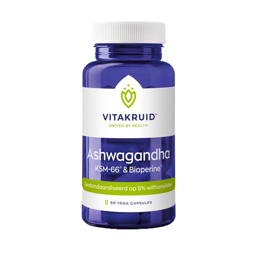Vitakruid Ashwagandha & Bioperine (KSM-66)