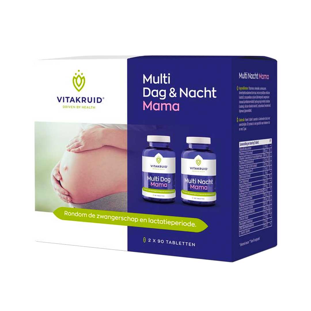 Vitakruid Multivitamine Dag & Nacht Mama 90