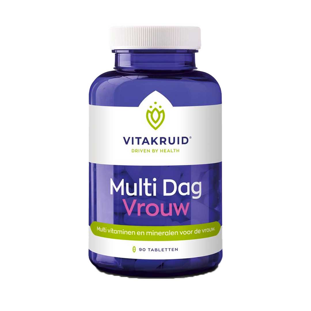 Vitakruid Multivitamine Dag Vrouw 90