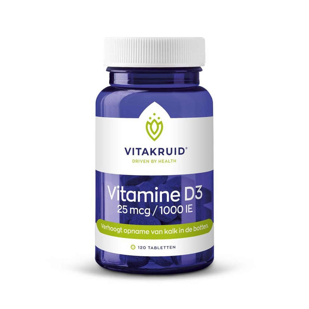 Vitakruid Vitamine D3 25mcg