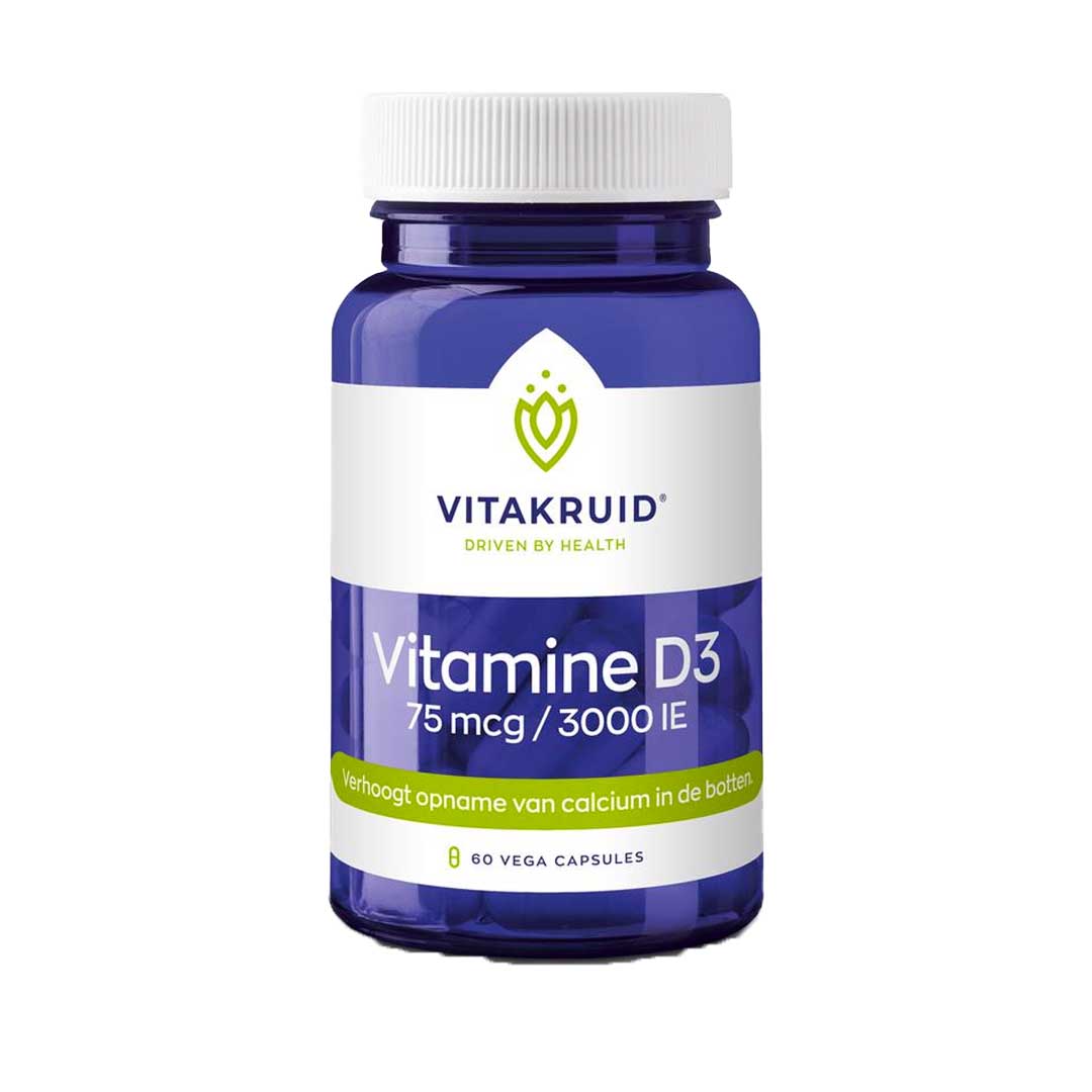 Vitakruid Vitamine D3 75 mcg