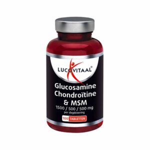 Lucovitaal Glucosamine Chondroïtine en MSM Tabletten