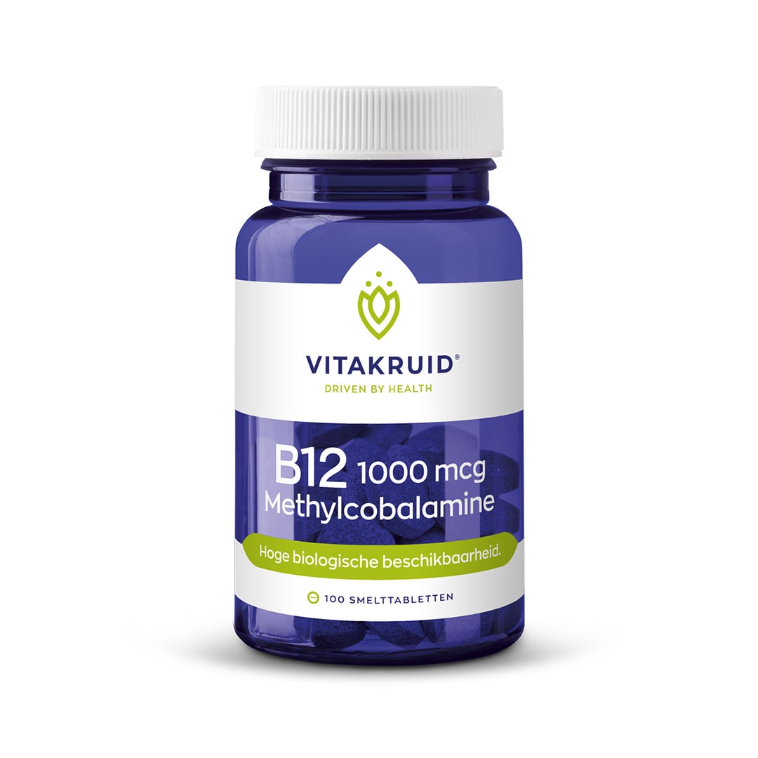 Vitakruid Vitamine B12 1000mcg Methylcobalamine