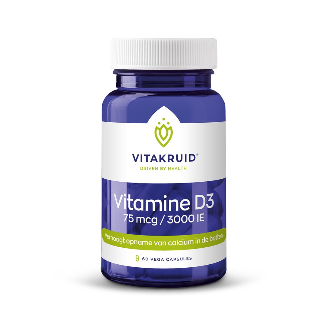 Vitakruid Vitamine D3 25mcg