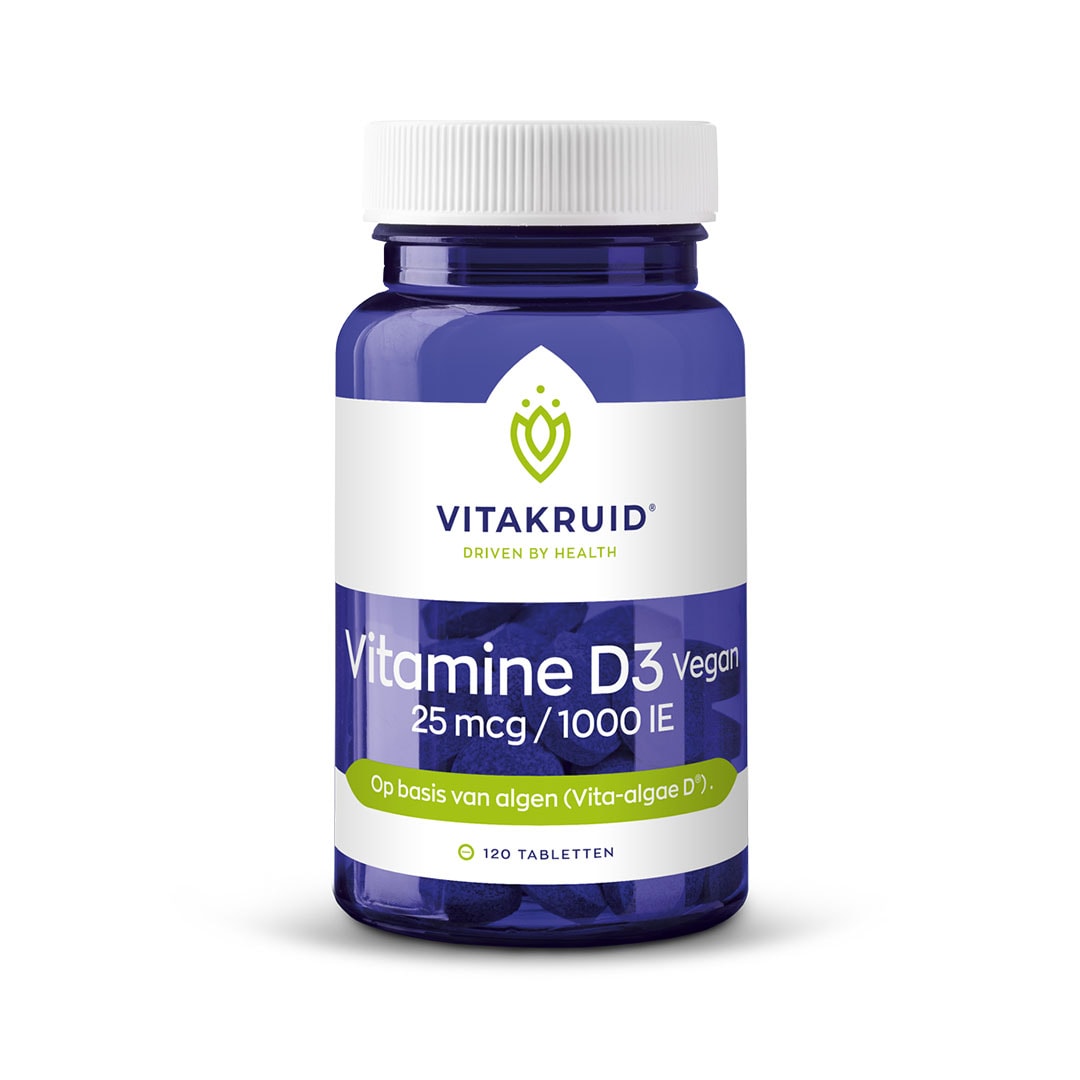 Vitakruid Vitamine D3 Vegan 25mcg