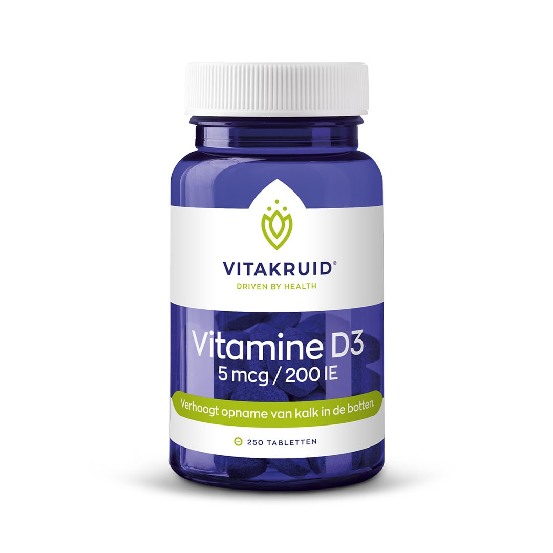 Vitakruid Vitamine D3 5mcg