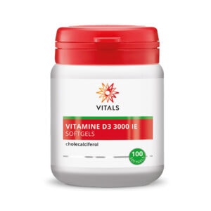 Vitals Vitamine D3 3000IE Softgels