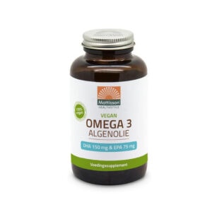 Mattisson Vegan omega 3 algenolie DHA 150mg EPA 75mg