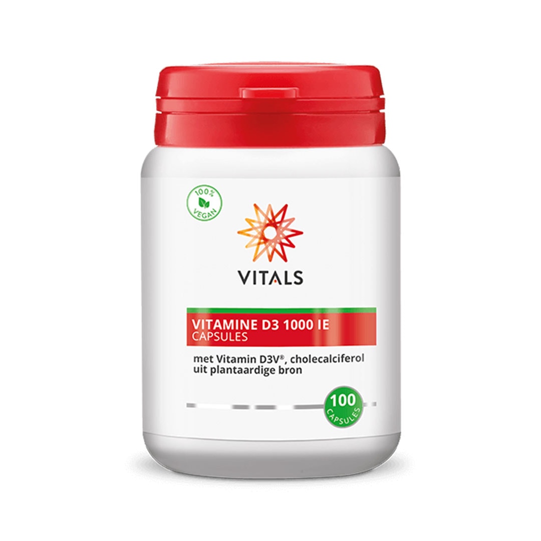 Vitals Vitamine D3 1000IE Capsules