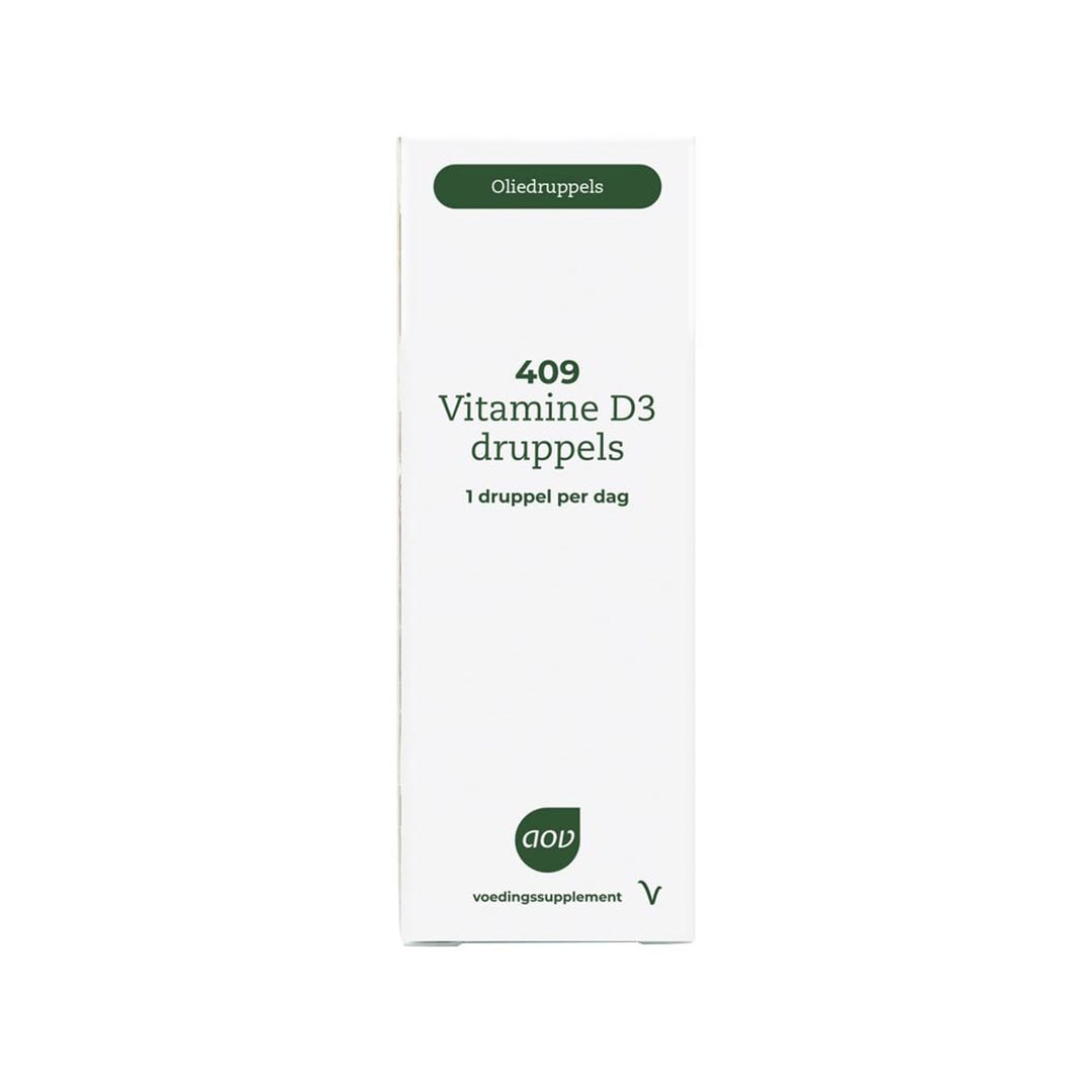 AOV 409 Vitamine D3 druppels 25mcg