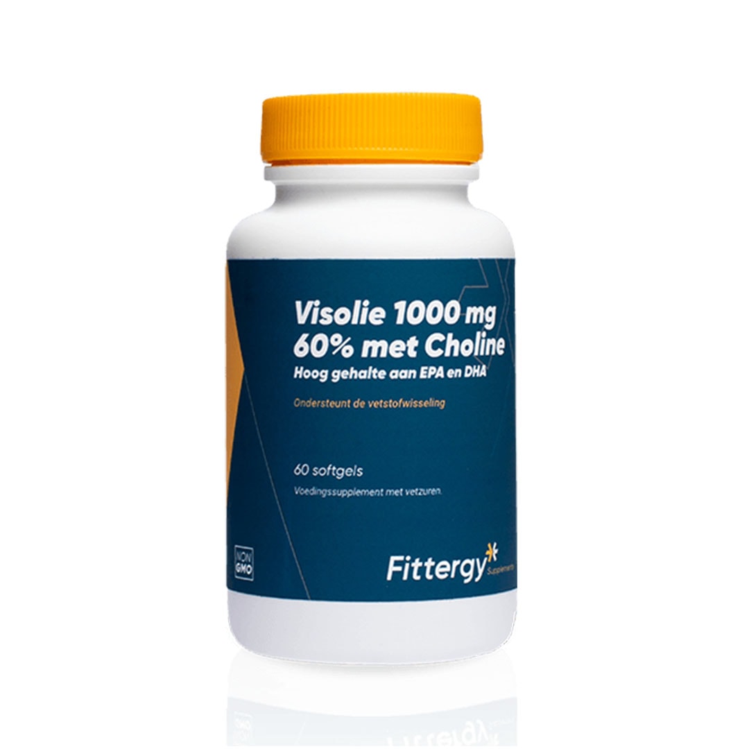 Fittergy Visolie 1000 mg 60% met Choline