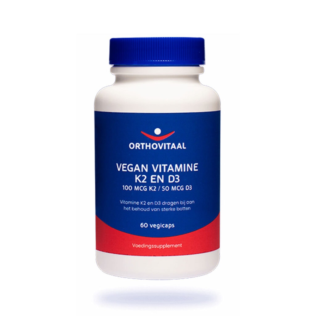 Orthovitaal Vegan Vitamine K2 100 mcg en D3 50 mcg Vitamines