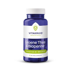 Vitakruid Groene thee extract 500 mg met bioperine