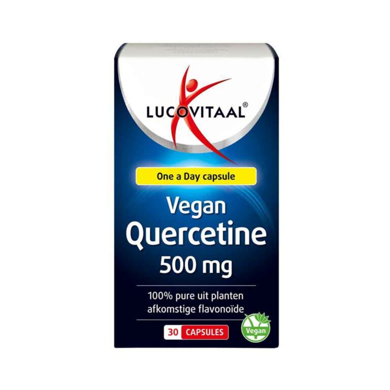 Lucovitaal Quercetine 500mg vegan Vitamines