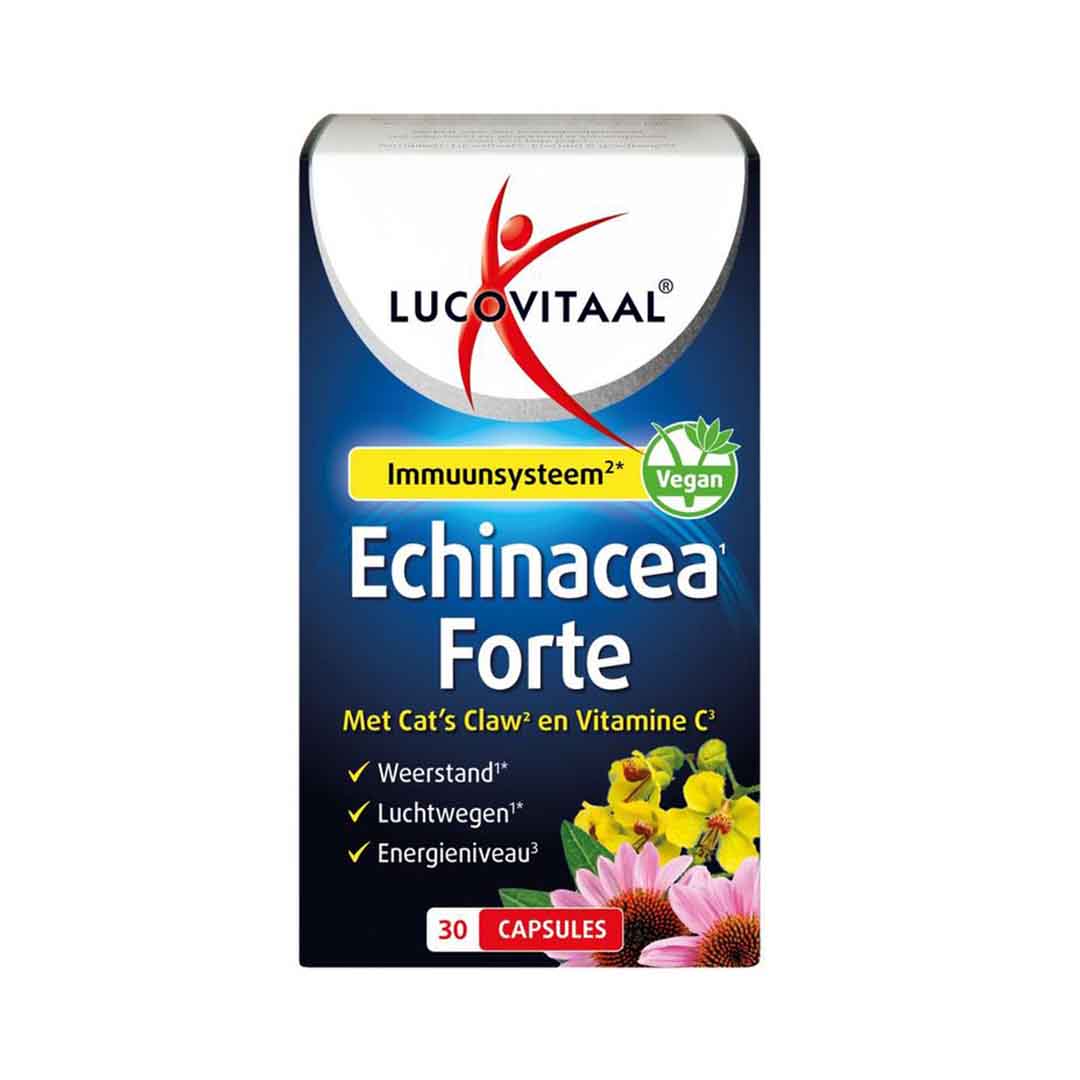 Lucovitaal Echinacea forte met Cats Claw en Vitamine C