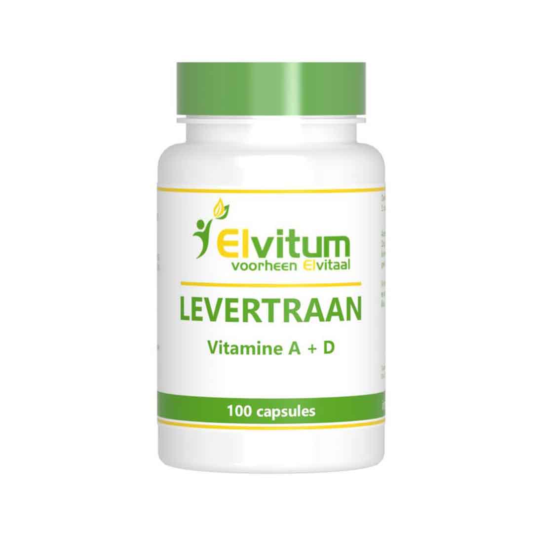 Elvitum Levertraan met vitamine A en D3