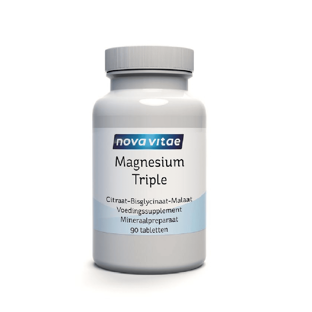 Nova Vitae Magnesium triple citraat bisglycinaat malaat
