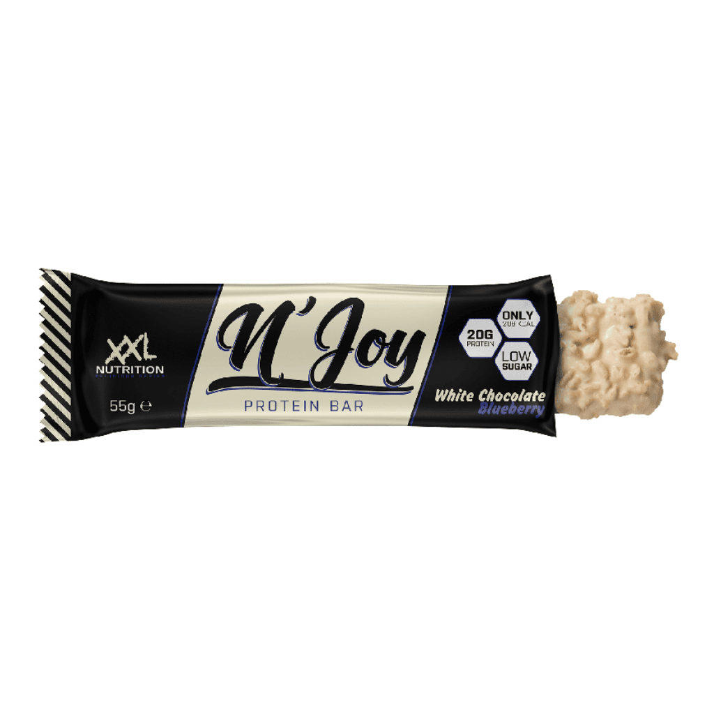 XXL Nutrition N'Joy Proteïne Bar Witte Chocolade & Bosbes