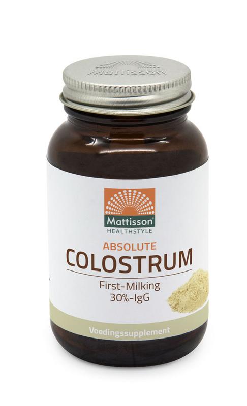 Mattisson Absolute colostrum first-milking 30%-IgG 90 capsules