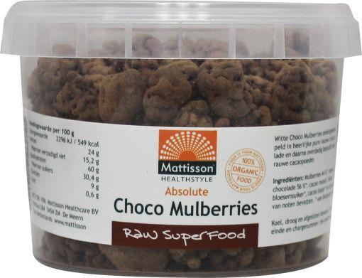 Mattisson Absolute raw choco mulberries bio 150 gram
