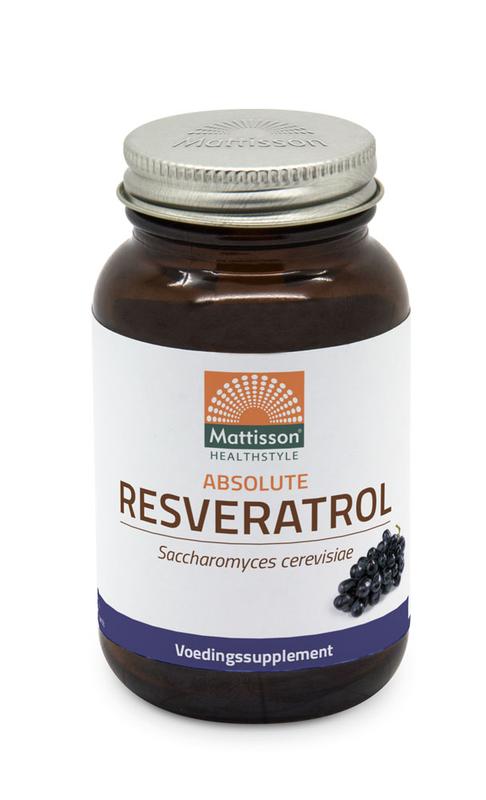 Mattisson Absolute Resveratrol 98% gefermenteerd veri-te 60 vegan capsules