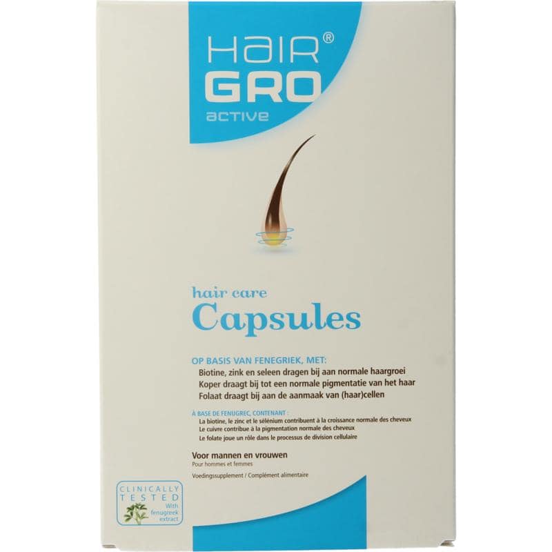 Hairgro Active haargroei bevorderend 60 capsules