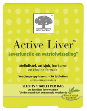 New Nordic Active liver  30 - 60 tabletten