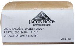 Jacob Hooy Aloe stukjes 250 gram