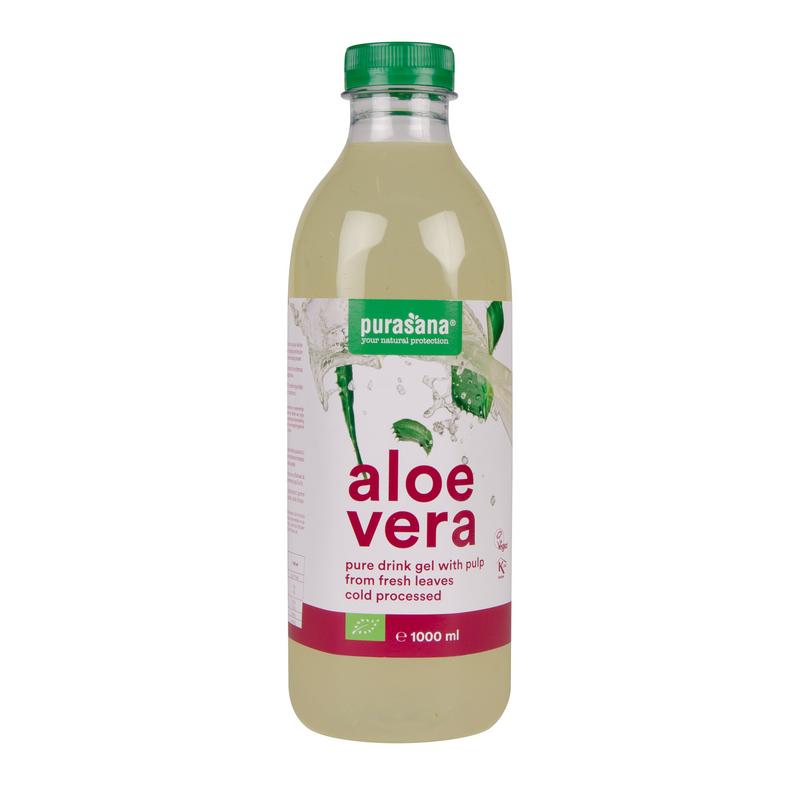 Purasana Aloe vera drink gel vegan bio 1000 ml