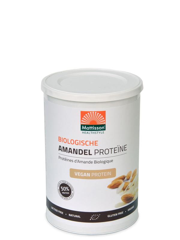 Mattisson Amandel proteine 50% vegan bio 350 gram