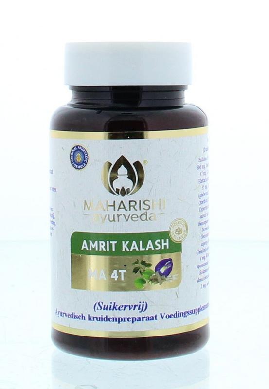 Maharishi Ayurv Amrit kalash MA 4T suikervrij bio 60 capsules