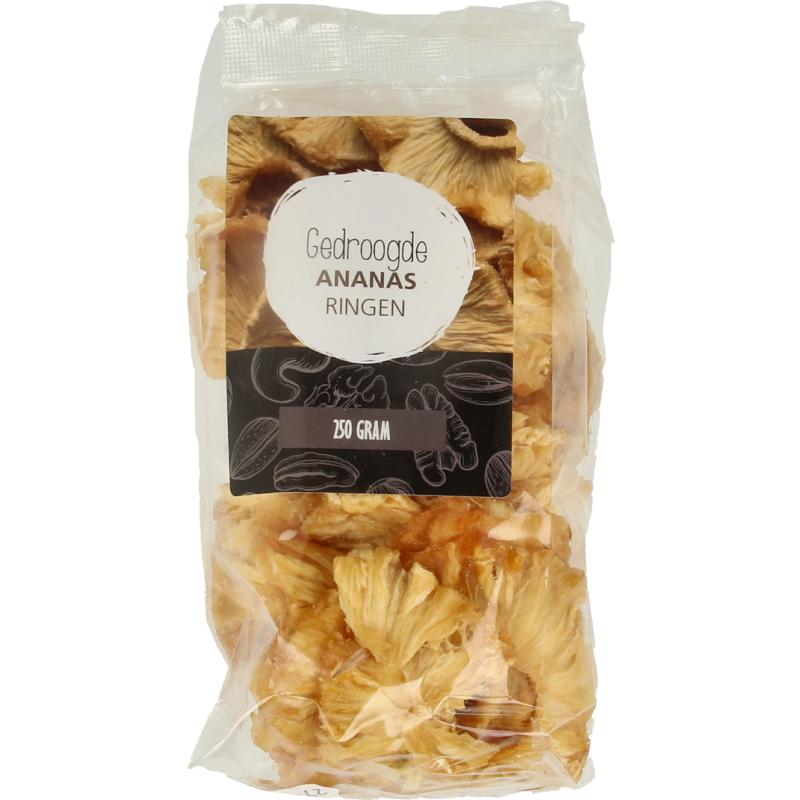 Mijnnatuurwinkel Ananas ringen 250 gram