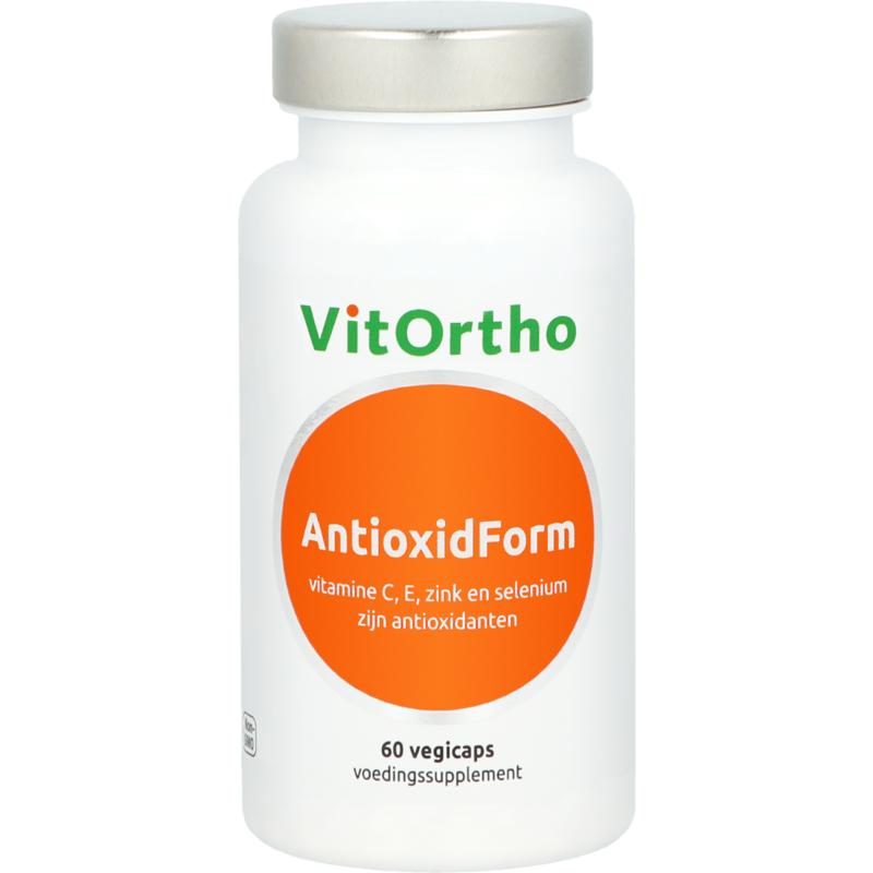 Vitortho AntioxidForm voorheen antioxidant formule 60 vegan capsules